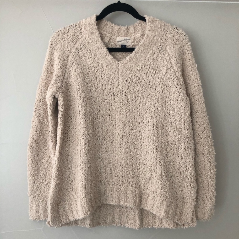 Oversized Cream Sweater